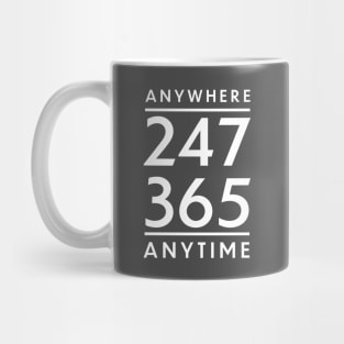 Anywhere, Anytime Mug